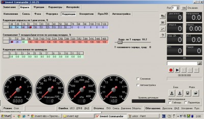 корекция по температуре.